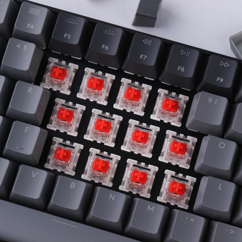 Keychron K4 A V2 Bluetooth Wireless Mechanical Keyboard w/ White LED Backlight Gateron Switch Wired USB Gaming Keyboard