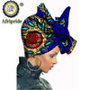African Headscarf for Women Print Traditional Headtie Headscarf Turban Cotton Wax Scarf Shawls Women African Head Wrap S20H001