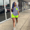 Women Summer Casual Set Fashion Streetwear Suit T Shirt+Shorts Female 2 Piece Outfits Tracksuit Women Two Piece Set Sweatsuit