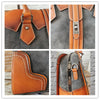IMYOK New Designer Casual Women Tote Vintage Hand Bags Soft Leather Laides Shoulder Bag High Quality Sac a Main Femme