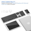 SeenDa Bluetooth keyboard Full-Size Wireless Bluetooth Keyboard for Ipad Laptop Table 109-button multi-pairing - Surprise store