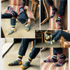 Casual Mens Socks Chromatic Stripe Five Pairs Of Socks Man With The Final Design Clothing Fashion Designer Style Cotton No Box