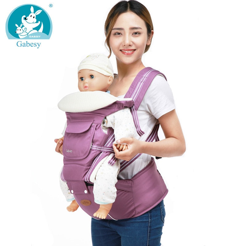 luxury 9 in 1 hipseat ergonomic baby carrier 360 mochila portabebe baby girl boy sling backpack Kangaroos children wrap infantil