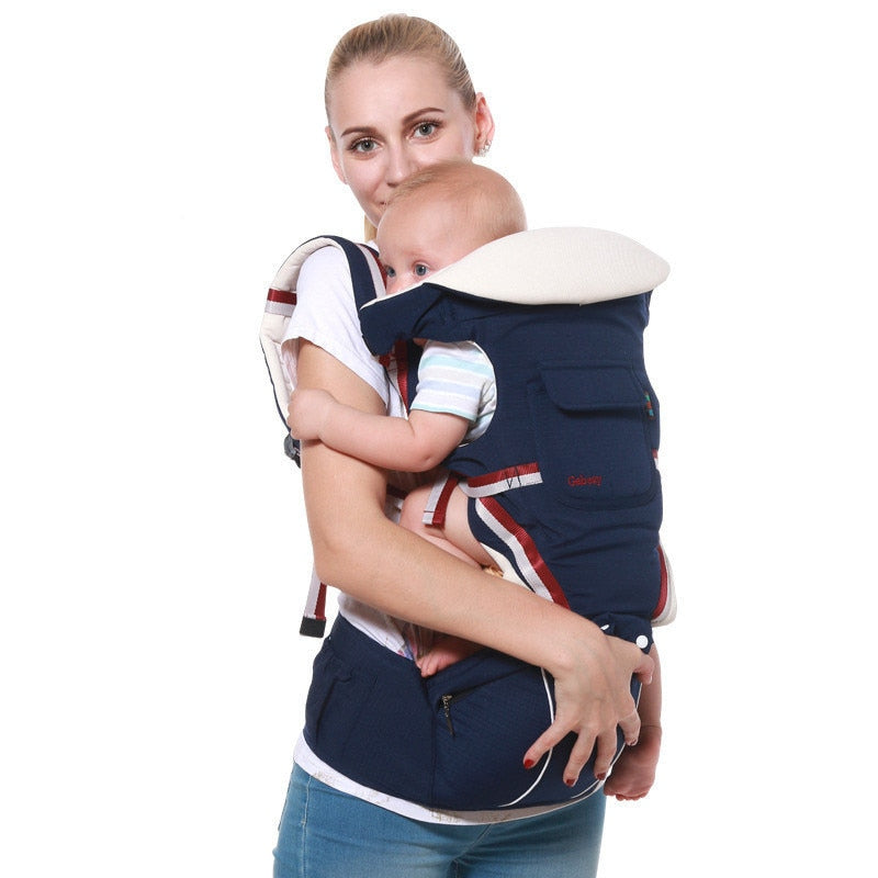 luxury 9 in 1 hipseat ergonomic baby carrier 360 mochila portabebe baby girl boy sling backpack Kangaroos children wrap infantil