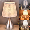 110V-240V LED Desk Lamp with E27 Bulb Modern Bedside Lamp Table Lamps For Bedroom / Living Room Lighting White light - Surprise store