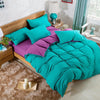 Fashion bedding sets luxury bed linen fashion Simple Style duvet cover flat sheet Bedding Set Winter Full King Twin Queen