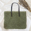 Women Straw Beach Bag Vogue Travel Holiday Vacation Leisure Handmade Woven New Tote Shopping Large Capacity Ladies Shoulder Bags