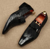 QYFCIOUFU Flat Italy Handmade formal shoes men Fashion Party Wedding Office Male Dress Shoe Genuine Leather oxford shoes for men - Surprise store