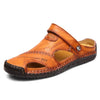 Summer Sandals Men Leather Classic Roman Sandals 2020 Slipper Outdoor Sneaker Beach Rubber Flip Flops Men Water Trekking Sandals