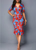 African Women Clothing Dashiki Fashion Dress Succunct 2019 African Tranditional Print Dashiki Dress For Women