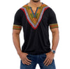2018 Fashion Mens African Clothes Tops Tee Shirt Homme Africa Dashiki Dress Clothing Brand Casual Short Sleeve T Shirt for Men - Surprise store