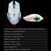 T-WOLF Q13 Rechargeable Wireless Mouse Silent Ergonomic Gaming Mice 6 Keys RGB Backlight 2400 DPI for Laptop Computer Pro Gamer