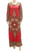 Newest 100% Cotton African Women Lady Classic Long Sleeve Loose African Dashiki Long Dress