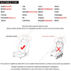 3D Air mesh car seat cover pad for cars Breathable cloak Auto summer cool single front seats cushion Protect Automobile interior
