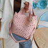 Women Pu Leather Handbags Luxury Designer Ladies Hollow Out Shoulder Bag High Quality Female Small Crossbody Bags for Women New