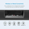 ELE ELEOPTION Home Theater 2.0 Sound System 100W Soundbar TV Bluetooth Speaker Support Optical AUX TV Sound Bar Subwoofer For TV - Surprise store