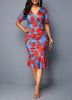 African Women Clothing Dashiki Fashion Dress Succunct 2019 African Tranditional Print Dashiki Dress For Women