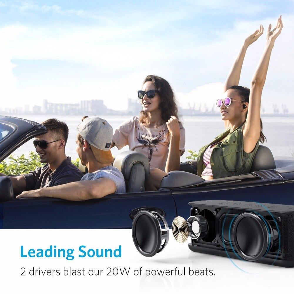 Anker SoundCore Boost 20W Bluetooth Speaker with BassUp Technology 12h Playtime IPX5 Water-Resistant 66ft Bluetooth Range - Surprise store
