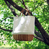 Summer New Woven Bucket Bags For Women Handbag 2020 Casual Large Capacity Simple Handbags Female Shouder Travel Bag Wild Totes