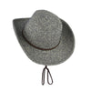 GEMVIE Western Cowboy Sun Hat Wind Lanyard For Men Women Wide Brim Straw Hat Beach Cap Panama Fishing Fisherman Cap Summer Hats