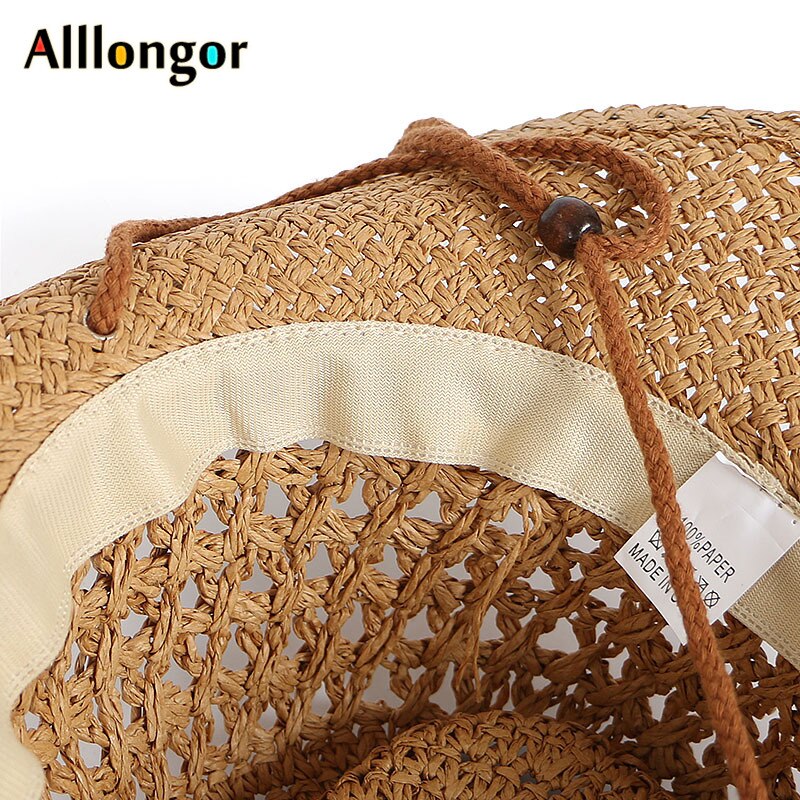 Western Cowboy Hat Men Panama Outdoor 2021 Summer Beach Cap Women Sombrero Vaquero Hombre Chapeu Wide brim Men's Straw Sun Hat