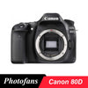 Canon 80D DSLR Camera -24.2MP -Vari-Angle Touchscreen -Video - Wi-Fi
