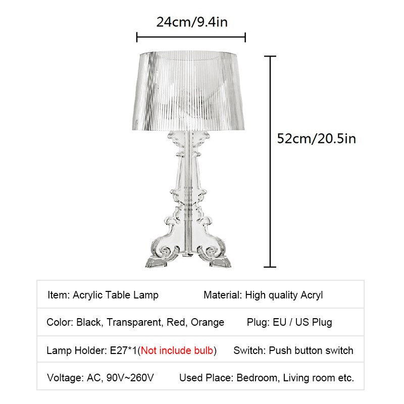 Clear Acrylic 20