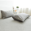 100% Cotton Embroidered Pillow Case Pink/White Love Heart Bedroom Decorative Pillowcase 1 PC Pillow Cover 48x74cm