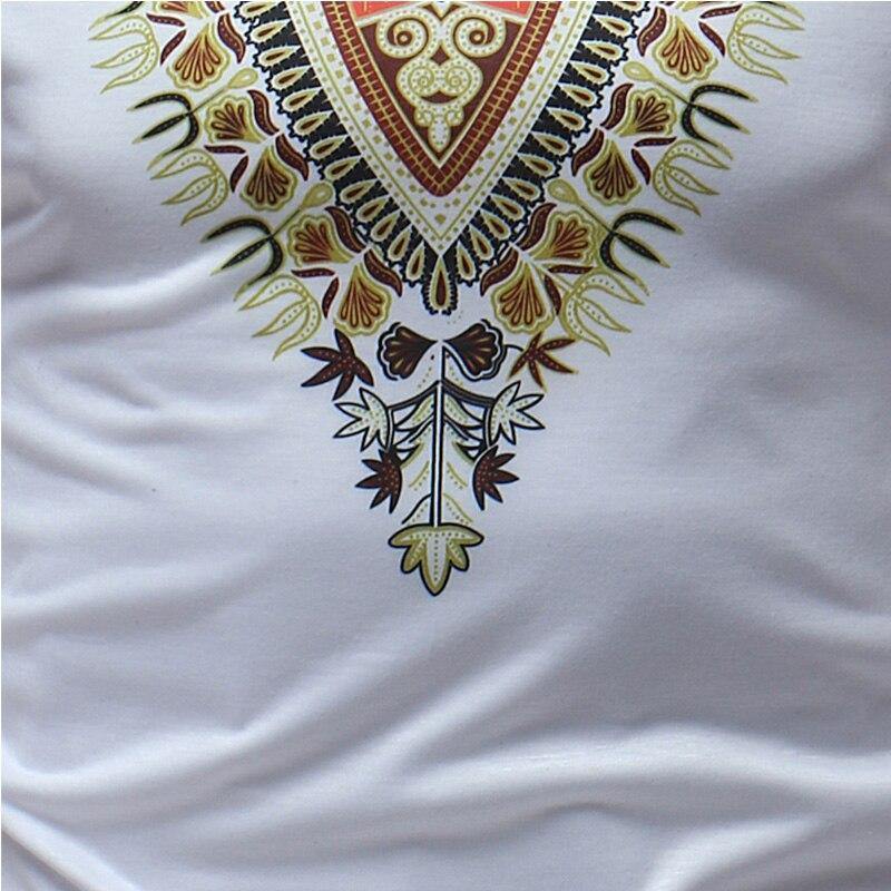 Fashion African Dashiki Print Men T Shirt 2018 Brand Casual Slim O-neck Short Sleeve T-shirt Men Hip Hop Tops Tees Mens Clothing - Surprise store