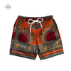 Men Short Pants Dashiki 100% Cotton African Print Short Pants Clothes Customized Beach Short Pants African Style Clothing WYN614 - Surprise store