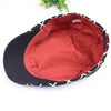 DT595 Fancy Plaid Flap Newsboy Caps Men Women Spring Summer Duckbill Ivy Cap Adjustable Gorras Planas Men Hat Beret Caps Women