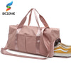 Outdoor Waterproof Nylon Sports Gym Bags Men Women Training Fitness Travel Handbag
