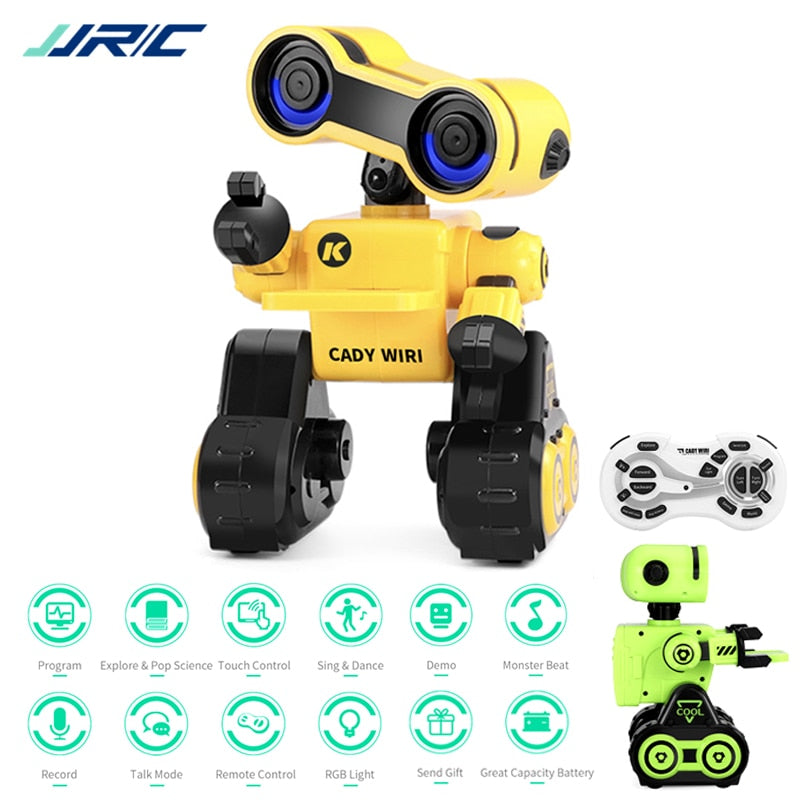 R13 Smart Robot Programmable Toy Brinquedo Touch Control Voice Message Record Sing Dance Robotica Kit Intelligent Robot For Kids