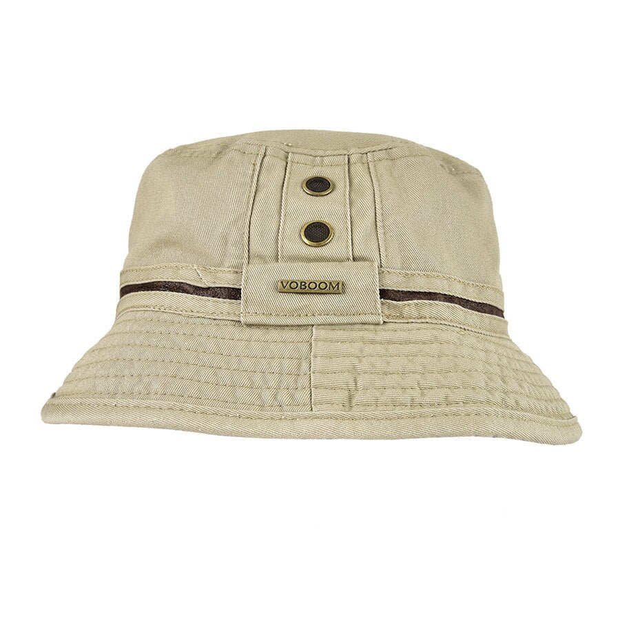 VOBOOM Bucket Hats for Men Women Washed Cotton Panama Hat Summer Fishing Hunting Cap Sun Protection Caps Panama Hat 139