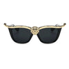 Oversized Cat Eye Sunglasses Women Brand Designer Head Luxury Sun Glasses For Womens Gold Retro Woman Sunglass Shades