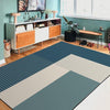 Blue White Striped Carpet Rugs For Living Room Bedroom Area Rug Nordic Style Coffee Table Tapete Bedside Anti-Slip Floor Mats - Surprise store