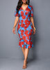 African Women Clothing Dashiki Fashion Dress Succunct 2019 African Tranditional Print Dashiki Dress For Women