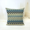 EHOMEBUYCushion Cover Green Blue Striped Cushions Home Decor Living Room Seat Printed Pillowcases Cover For Cushion Sofa