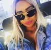 Oversized Cat Eye Sunglasses Women Brand Designer Head Luxury Sun Glasses For Womens Gold Retro Woman Sunglass Shades