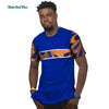 Summer Bazin Riche Men Shirt 100% Cotton Custom Dashiki African Print Patchwork Shirts Traditional African Style Clothing WYN477
