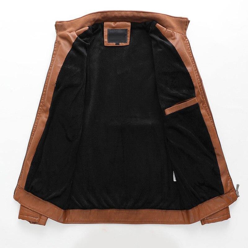 DAVYDAISY 2019 New High Quality PU Leather Man Jackets Slim Fit Causal Fashion Men Jacket Brand Clothes Plus Size XL-5XL DCT-265 - Surprise store