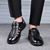2020 Classic Men Sandals High Quality Genuine Leather Sandals Men Outdoor Casual Shoes Breathable Fisherman Shoes Plus Size 48