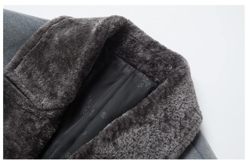 2019 New Arrival Winter High Quality Casual Trench Men Coat Jacket / Business Wool Thick Warm Men's Woolen Coat Large Size S-5XL - Surprise store