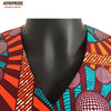 plus size african women dress AFRIPRIDE private custom short sleeve knee-length casual fall dress pure cotton linings A722557 - Surprise store