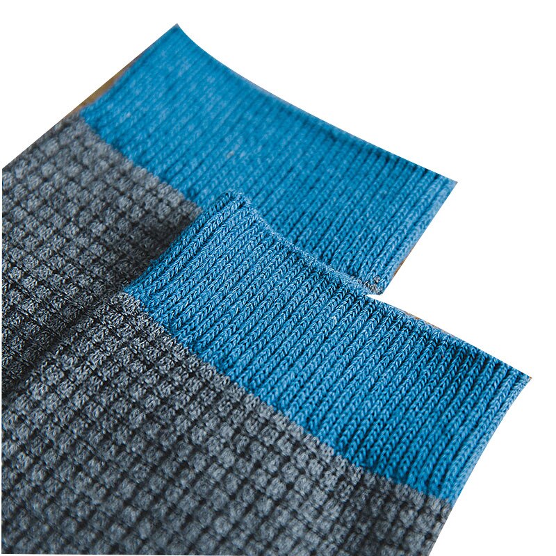 High Quality Men cotton Harajuku socks double stitches Compression Socks for Men's Winter Warm Business Dress Sock Long 5Pairs