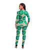 2019 new Fahsion African Clothes For Lady Dashiki Top and Pants Suit Dress