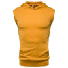 Men Hot Summer Muscle Hoodie Tank Tops Sleeveless Bodybuilding Gym Workout Fitness Shirts Vest Tops Men's Clothing - Surprise store