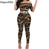 Autumn Off Shoulder Jumpsuits Long Pants For Women 2018 Elegant Fitness Short Sleeve Boho Playsuit Sexy Club Rompers Overalls - Surprise store