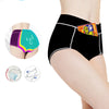 Women's Menstrual Leak-Proof Breathable Physiological Panties High Waist Cotton Briefs with Pocket Underwear Women DULASI Panty