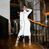 2019spring new black white High street dresses women's Elegant bodycon midi dresses mujer offic ladies fashion casual Slim dress - Surprise store